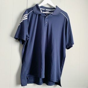 ADIDAS GOLF TRADITIONAL Polo Shirt Climalite Top Men XL